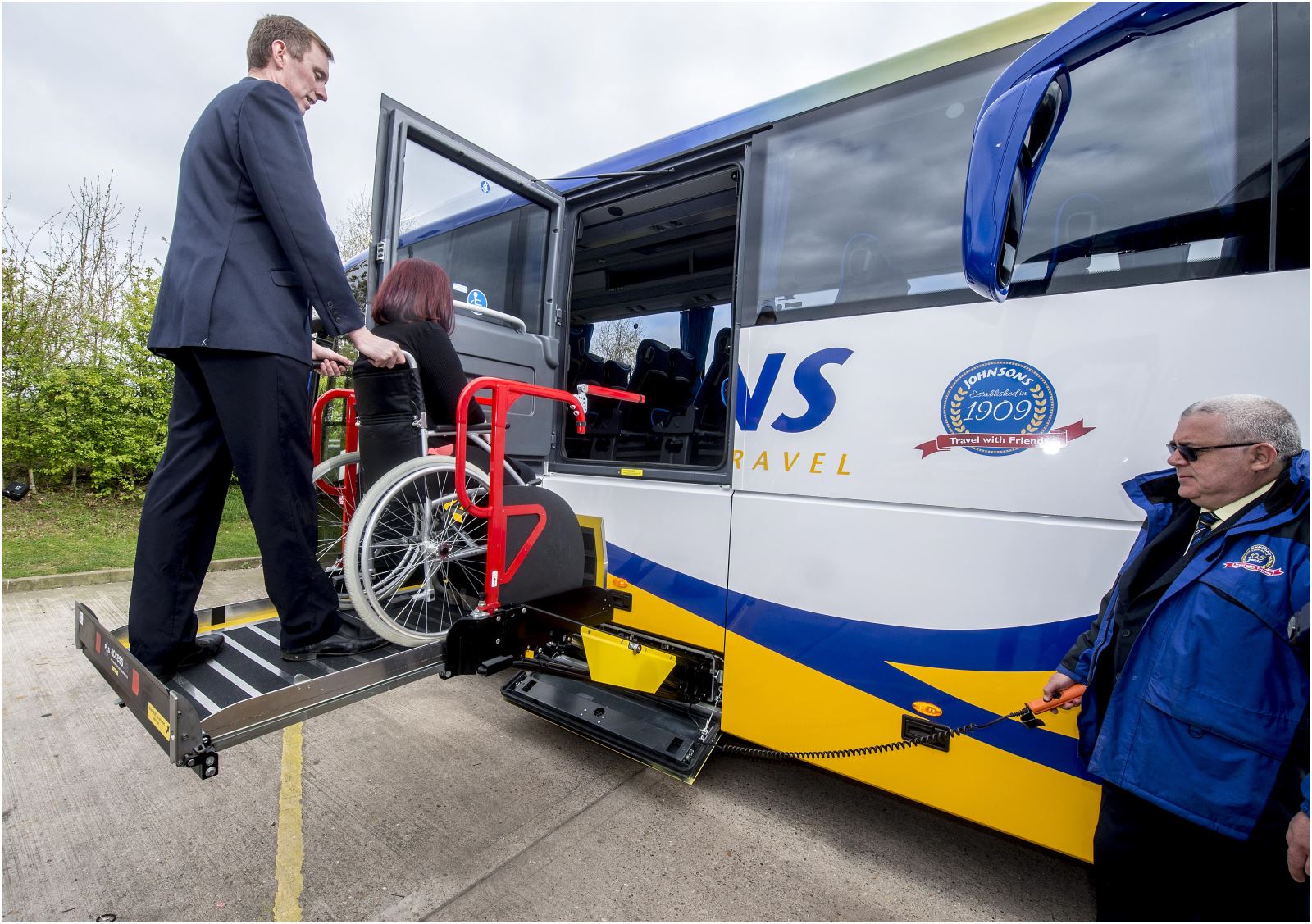 Wheelchair adaptable coaches